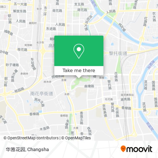 华雅花园 map