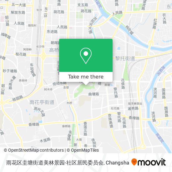 雨花区圭塘街道美林景园-社区居民委员会 map