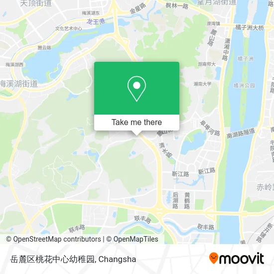 岳麓区桃花中心幼稚园 map