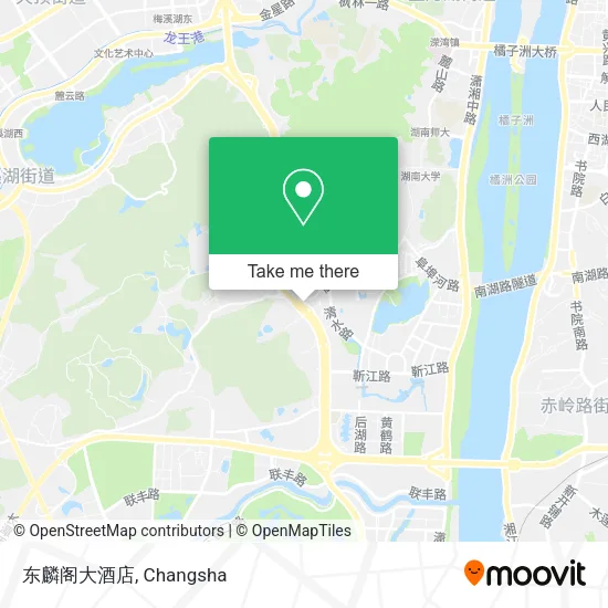 东麟阁大酒店 map