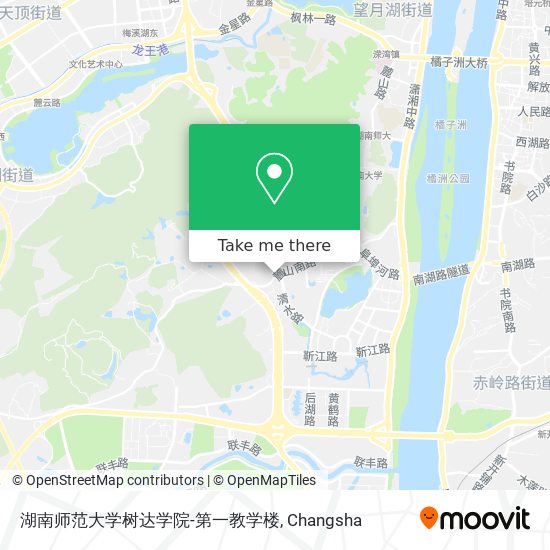 湖南师范大学树达学院-第一教学楼 map