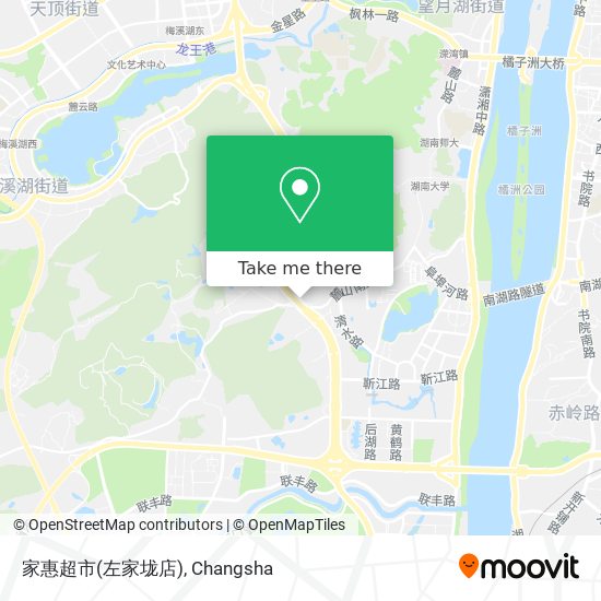 家惠超市(左家垅店) map