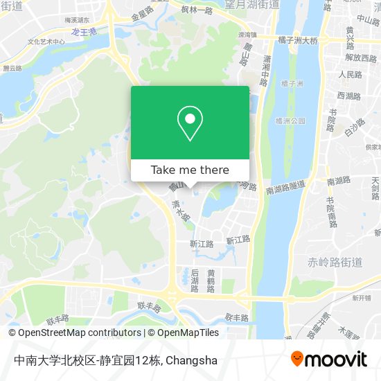 中南大学北校区-静宜园12栋 map