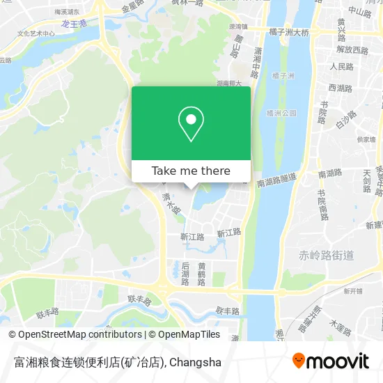 富湘粮食连锁便利店(矿冶店) map