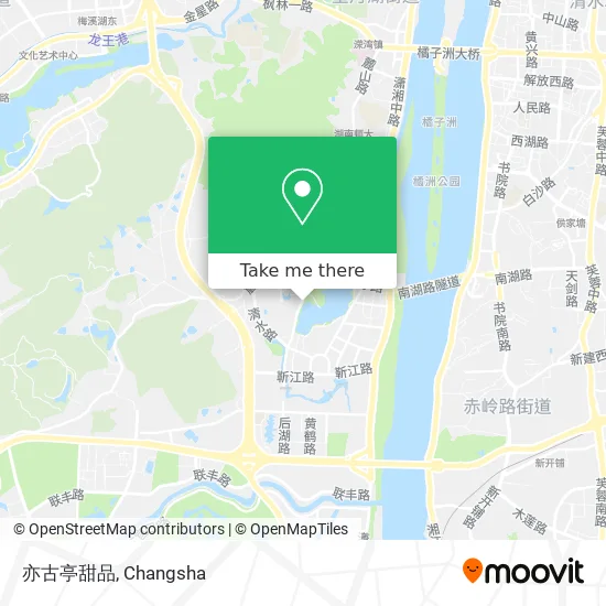 亦古亭甜品 map