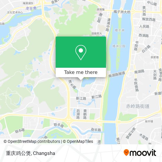 重庆鸡公煲 map