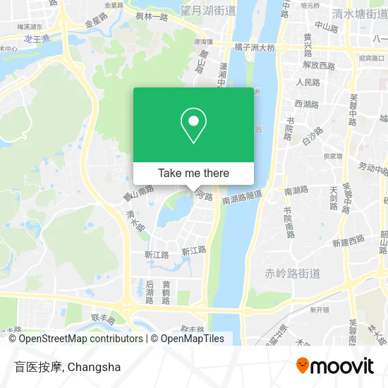 盲医按摩 map