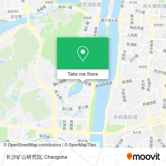 长沙矿山研究院 map