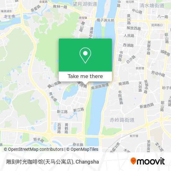 雕刻时光咖啡馆(天马公寓店) map