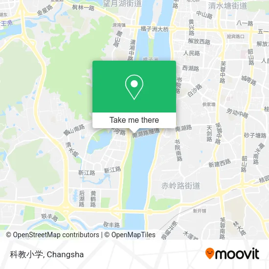 科教小学 map