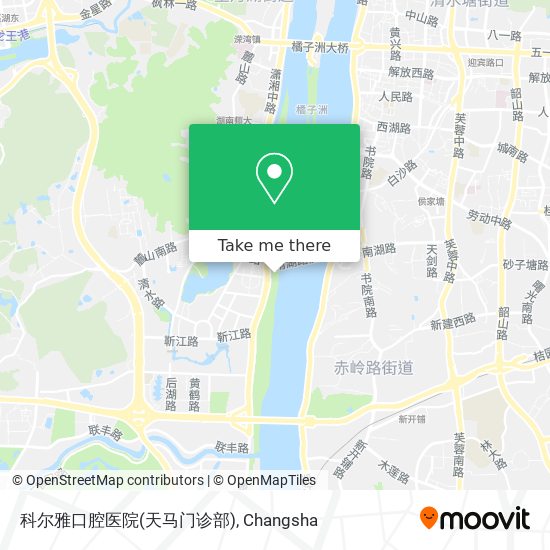 科尔雅口腔医院(天马门诊部) map