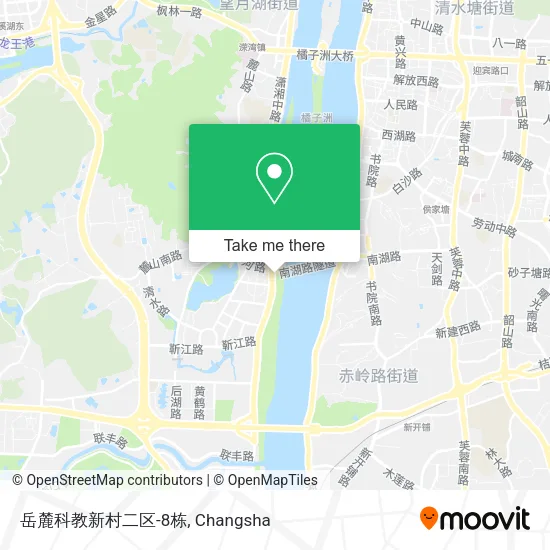岳麓科教新村二区-8栋 map