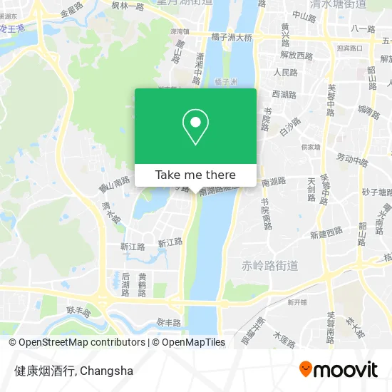 健康烟酒行 map