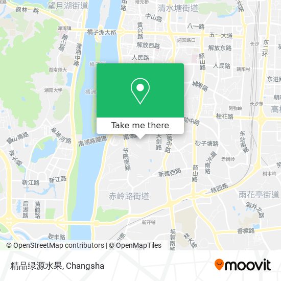 精品绿源水果 map