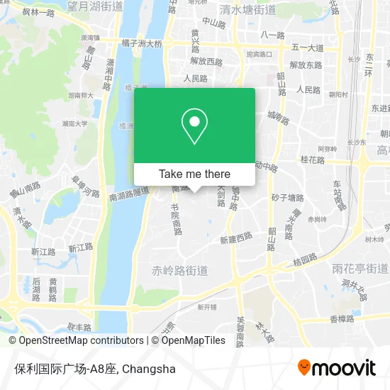 保利国际广场-A8座 map