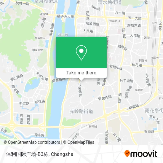 保利国际广场-B3栋 map