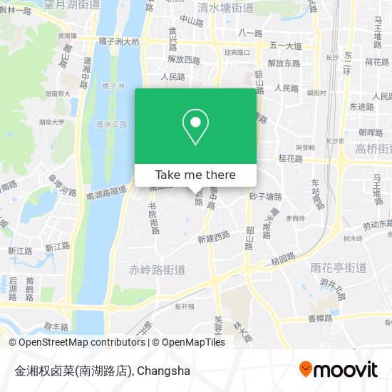 金湘权卤菜(南湖路店) map