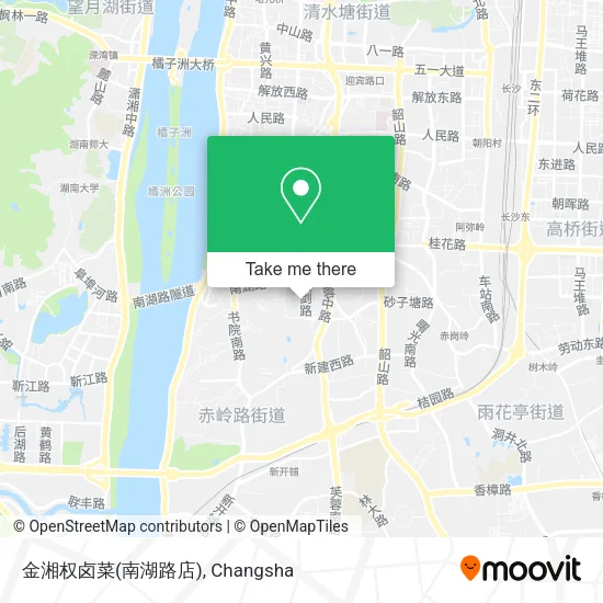 金湘权卤菜(南湖路店) map