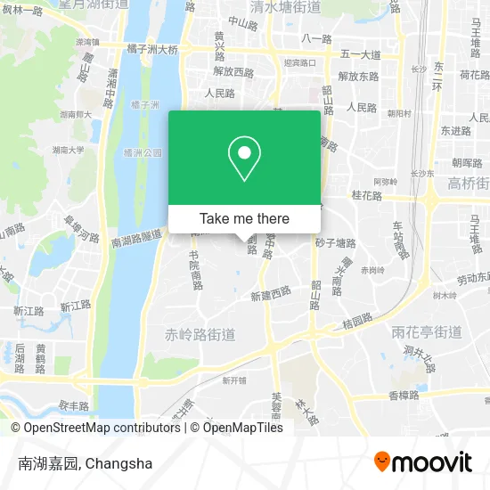 南湖嘉园 map
