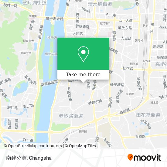南建公寓 map