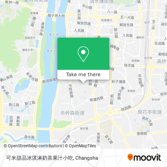 可米甜品冰淇淋奶茶果汁小吃 map