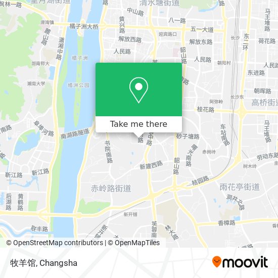 牧羊馆 map
