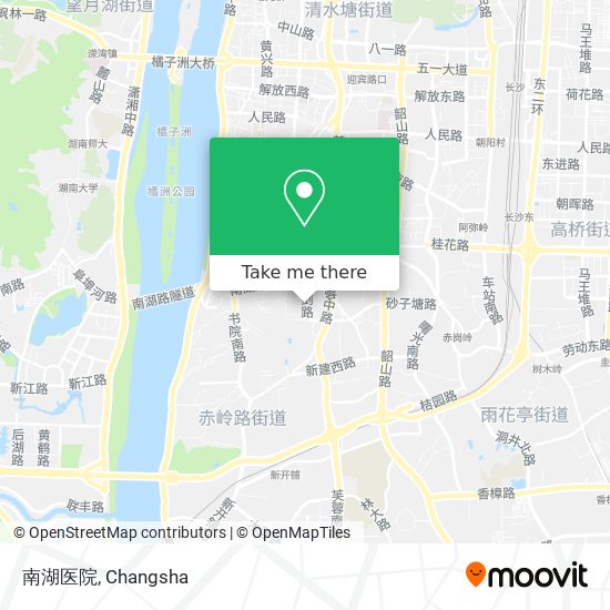 南湖医院 map