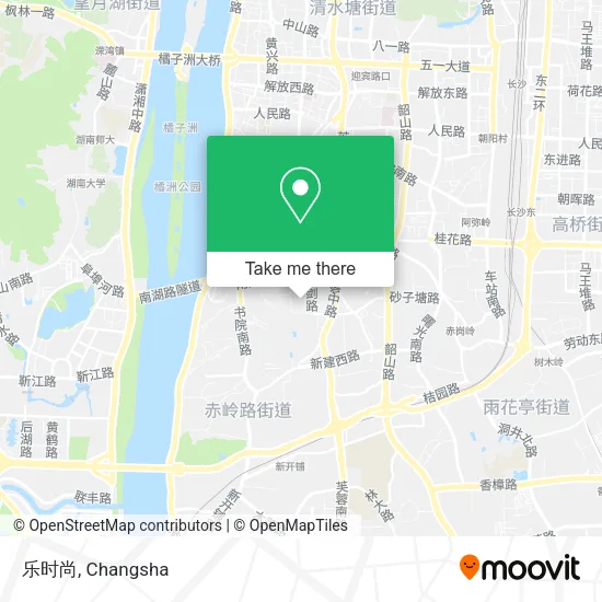 乐时尚 map