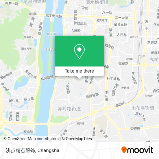 沸点精点服饰 map