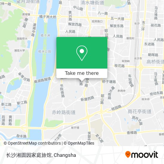 长沙湘圆园家庭旅馆 map