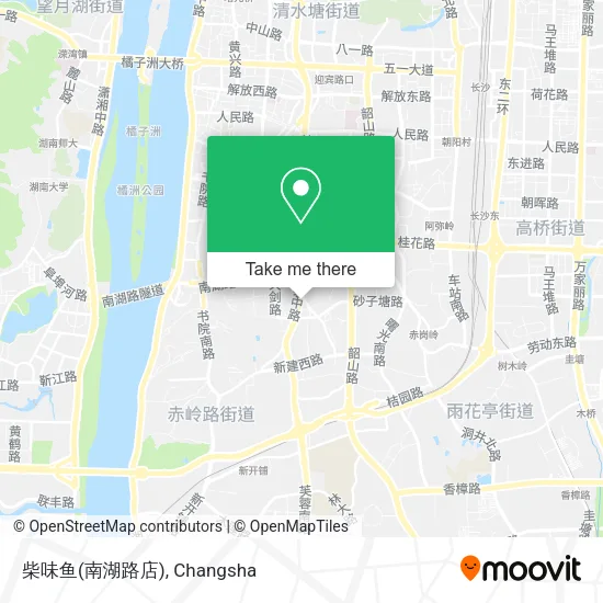 柴味鱼(南湖路店) map