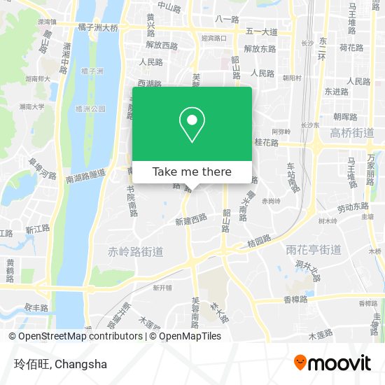 玲佰旺 map