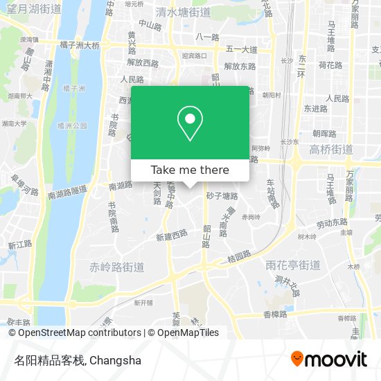 名阳精品客栈 map