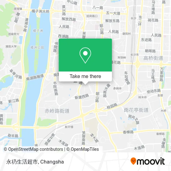 永礽生活超市 map
