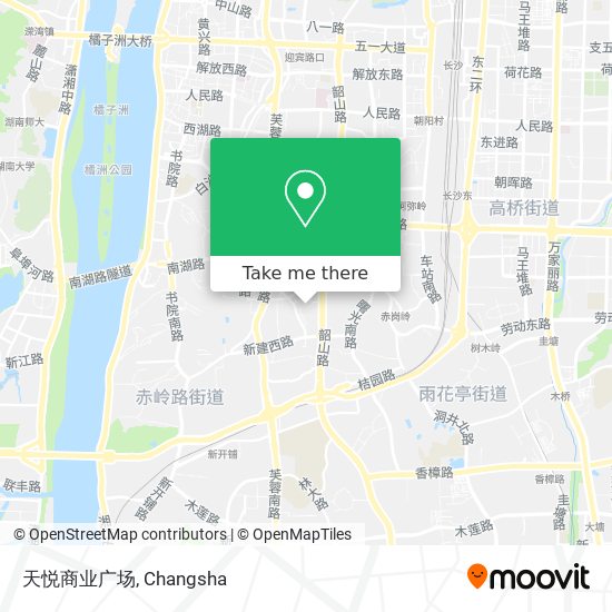 天悦商业广场 map