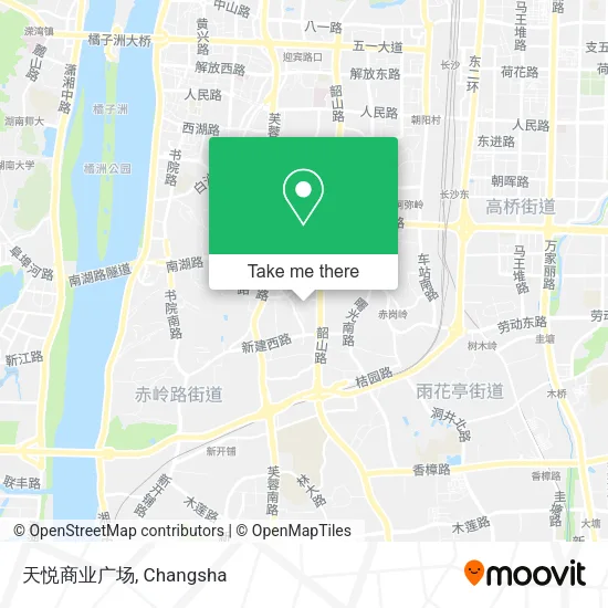 天悦商业广场 map