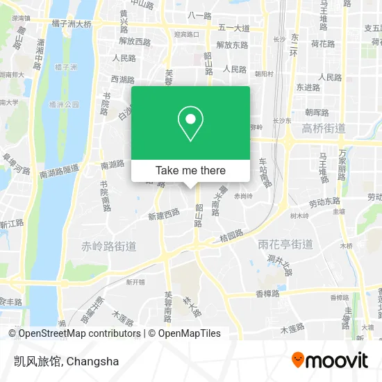 凯风旅馆 map