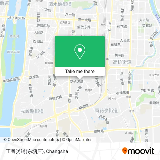 正粤粥铺(东塘店) map