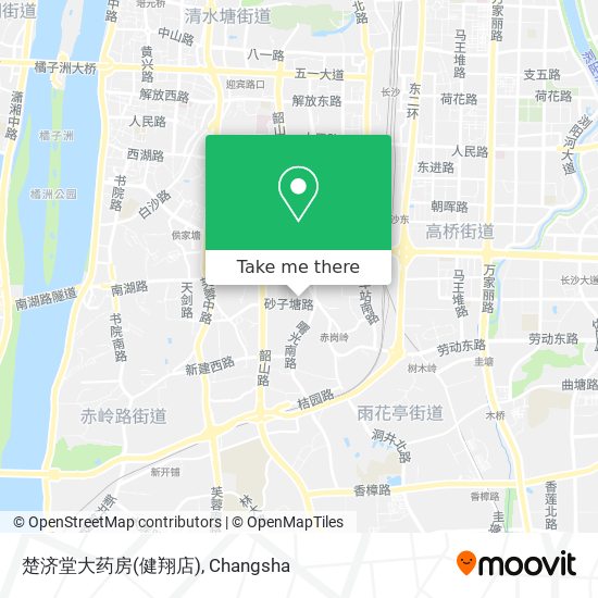 楚济堂大药房(健翔店) map