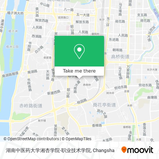 湖南中医药大学湘杏学院-职业技术学院 map