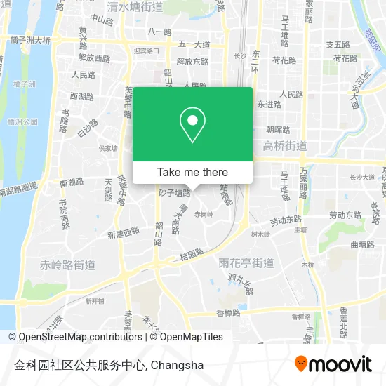 金科园社区公共服务中心 map