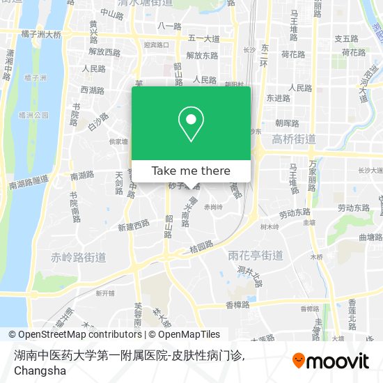 湖南中医药大学第一附属医院-皮肤性病门诊 map