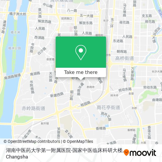 湖南中医药大学第一附属医院-国家中医临床科研大楼 map