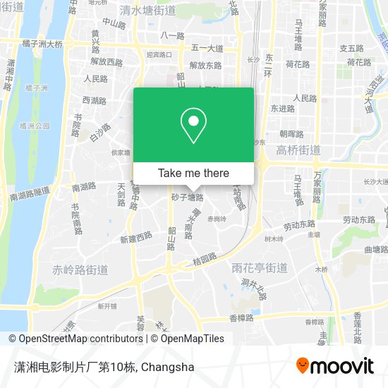 潇湘电影制片厂第10栋 map