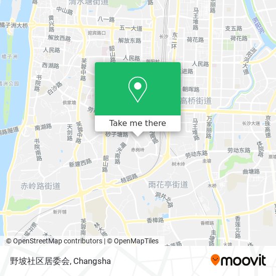 野坡社区居委会 map