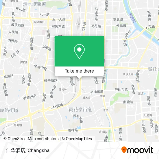佳华酒店 map