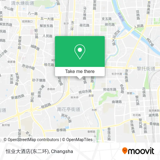 恒业大酒店(东二环) map