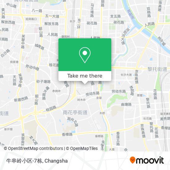 牛串岭小区-7栋 map