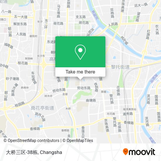大桥三区-38栋 map