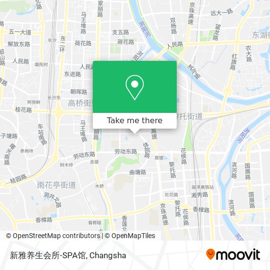 新雅养生会所-SPA馆 map